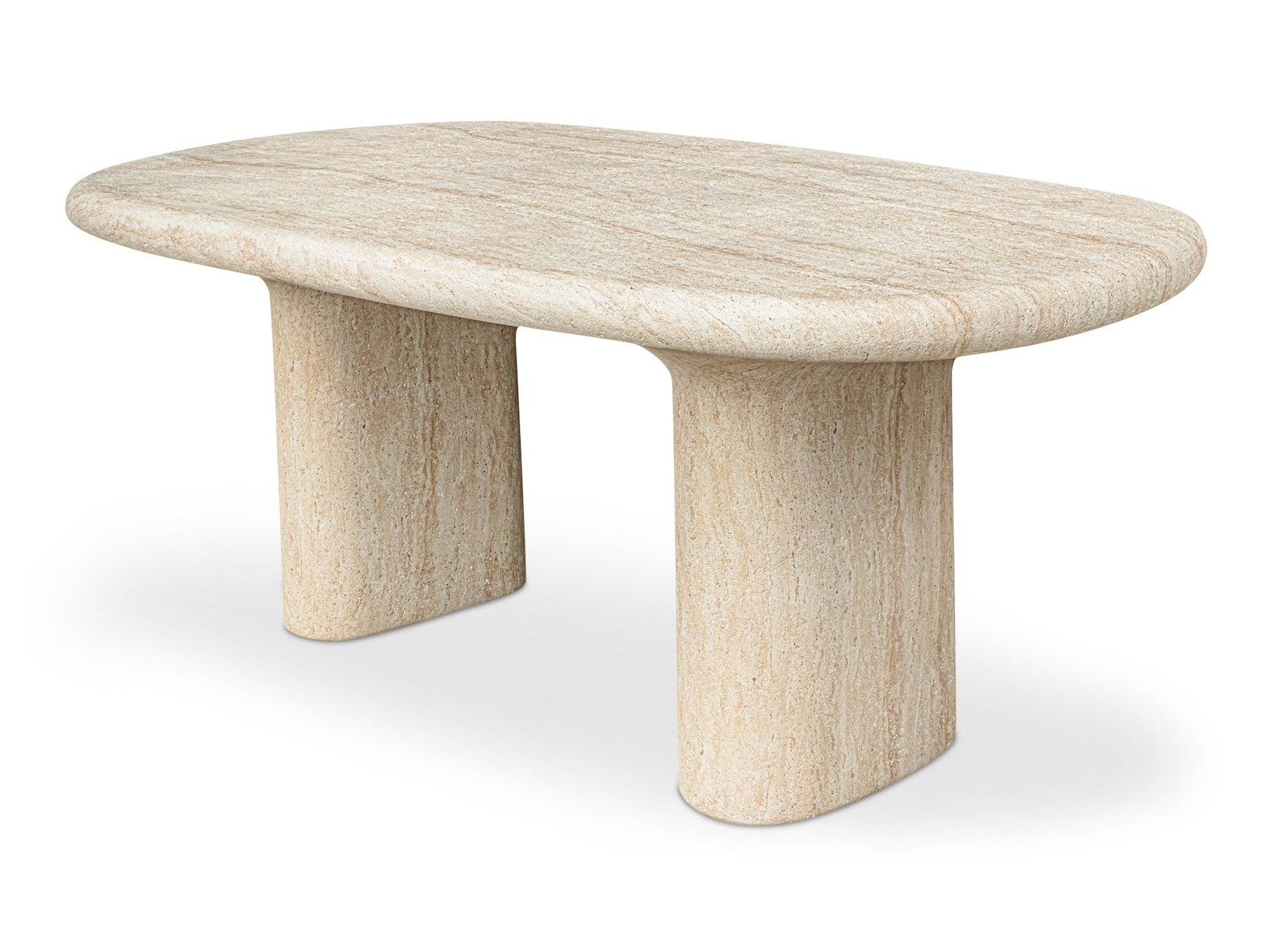 Warby Beige Outdoor Dining Table - Ornate Home