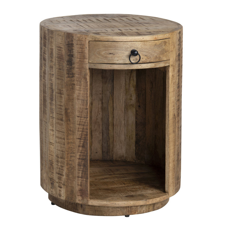 Washburne Brown Side Table - Ornate Home