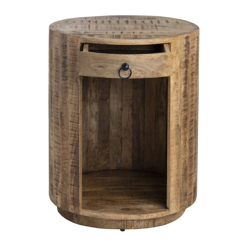 Washburne Brown Side Table - Ornate Home