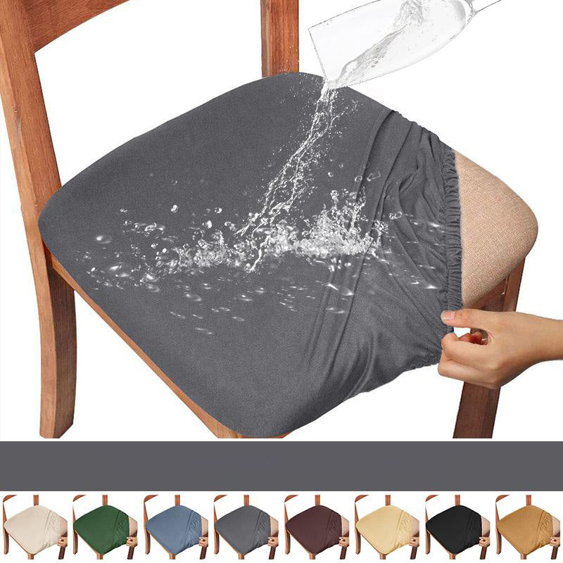 Water-Repellent Dining Room Chair Cover Spandex Elastic Removable Seat Covers - Ornate Home