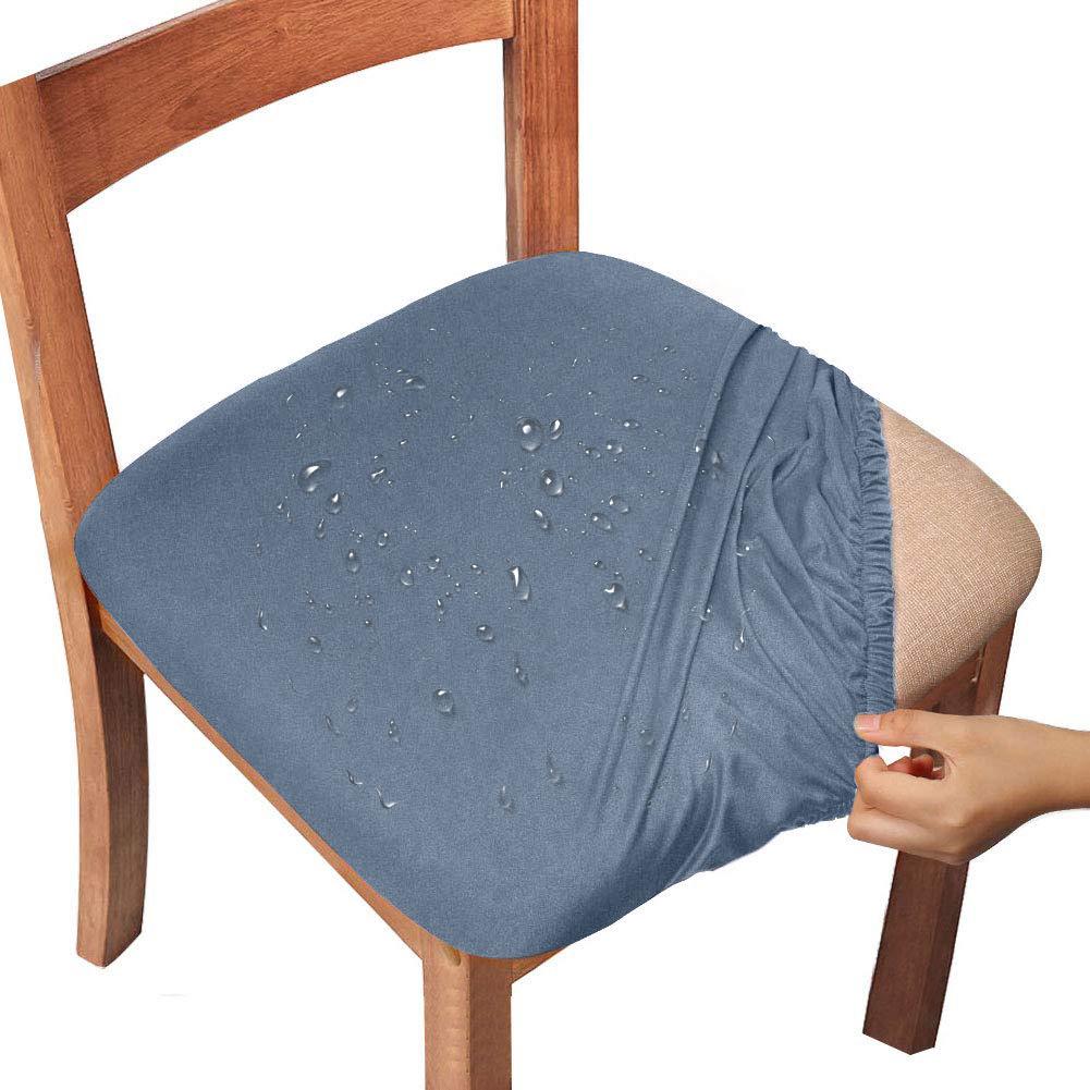 Water-Repellent Dining Room Chair Cover Spandex Elastic Removable Seat Covers - Ornate Home