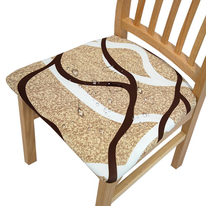 Water-Repellent Dining Room Chair Cover Spandex Elastic Removable Seat Covers - Ornate Home
