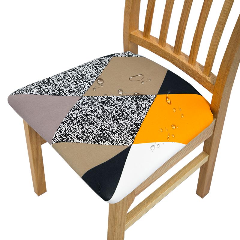 Water-Repellent Dining Room Chair Cover Spandex Elastic Removable Seat Covers - Ornate Home