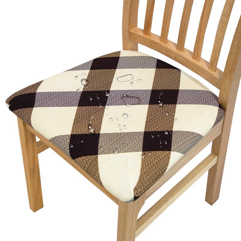 Water-Repellent Dining Room Chair Cover Spandex Elastic Removable Seat Covers - Ornate Home