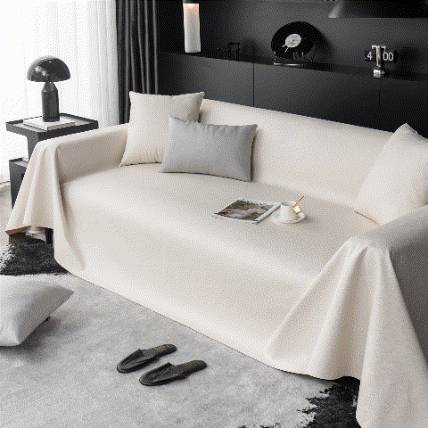 Waterproof Faux Leather Couch Throw Covers, Pet Couch Cover, Non Slip Furniture Covers for Leather Sofas - Ornate Home