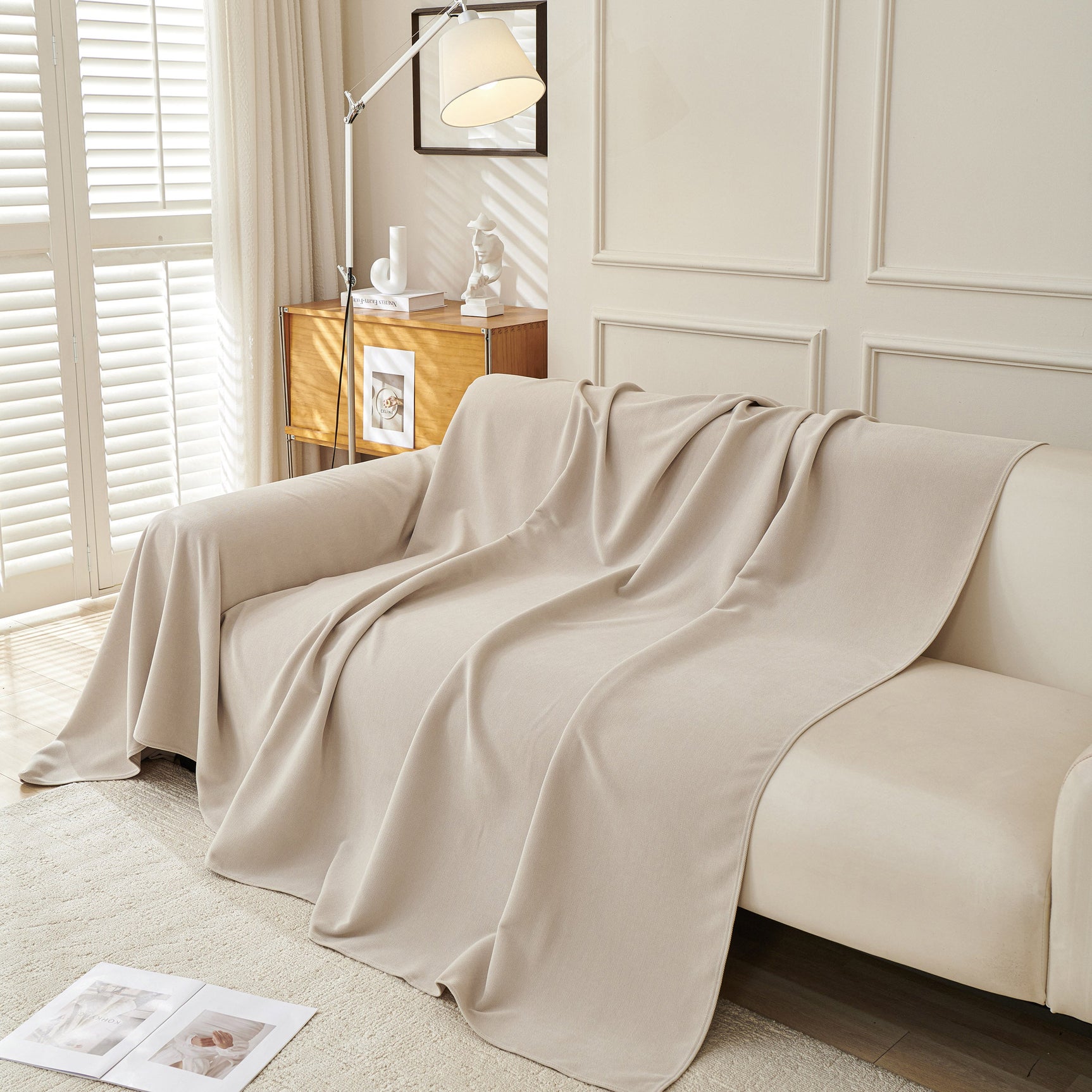 Waterproof Scratch Proof Sofa Protector Throw Blanket, Couch Cover for Pets & Kids - Ornate Home
