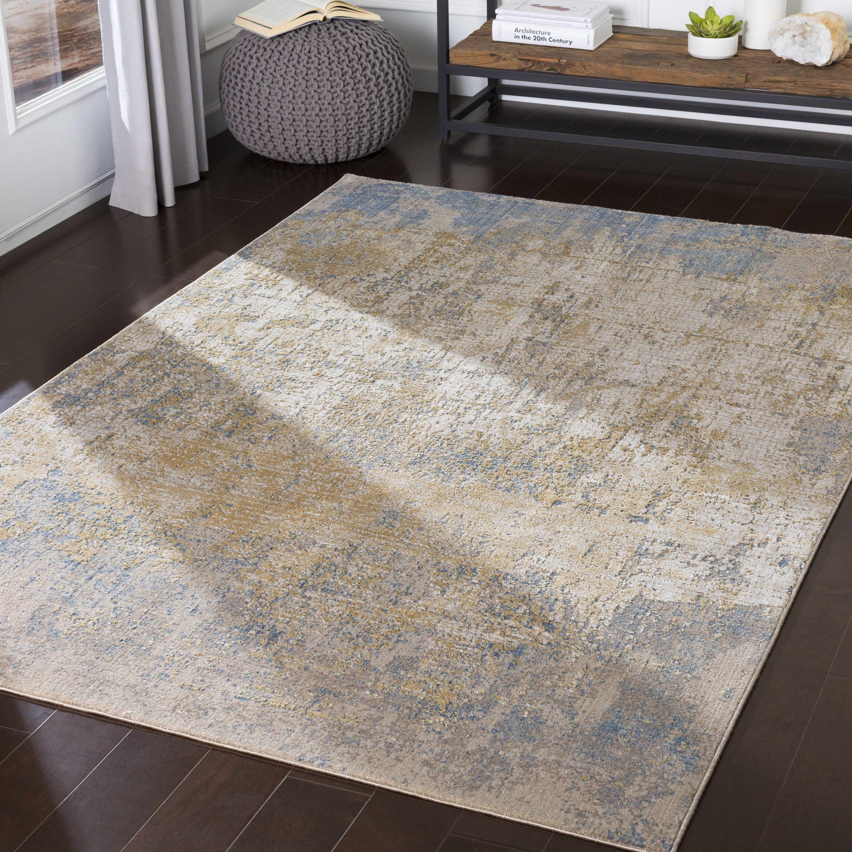 Watersmeet Faux Silk Rug - Clearance - Ornate Home