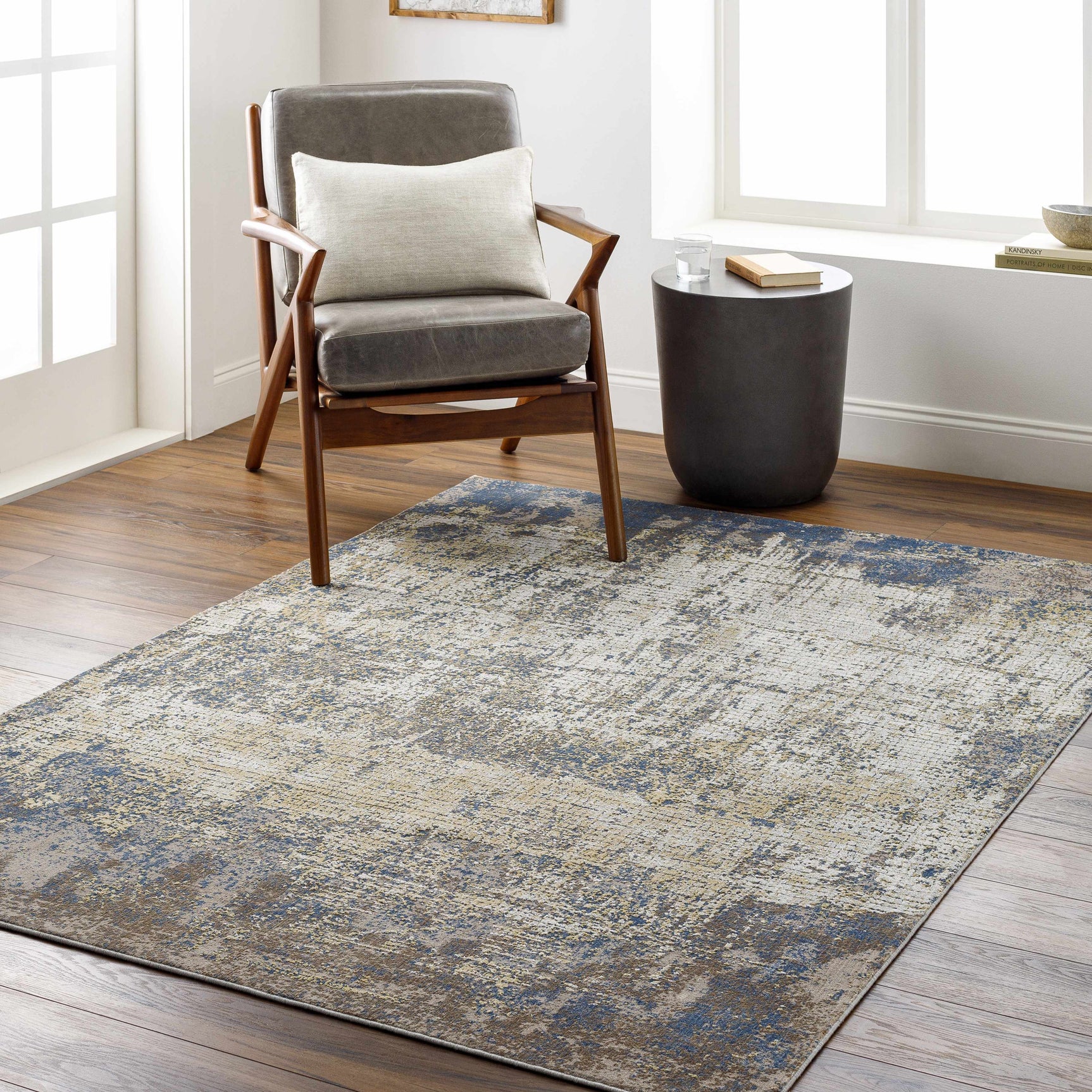 Watersmeet Faux Silk Rug - Clearance - Ornate Home