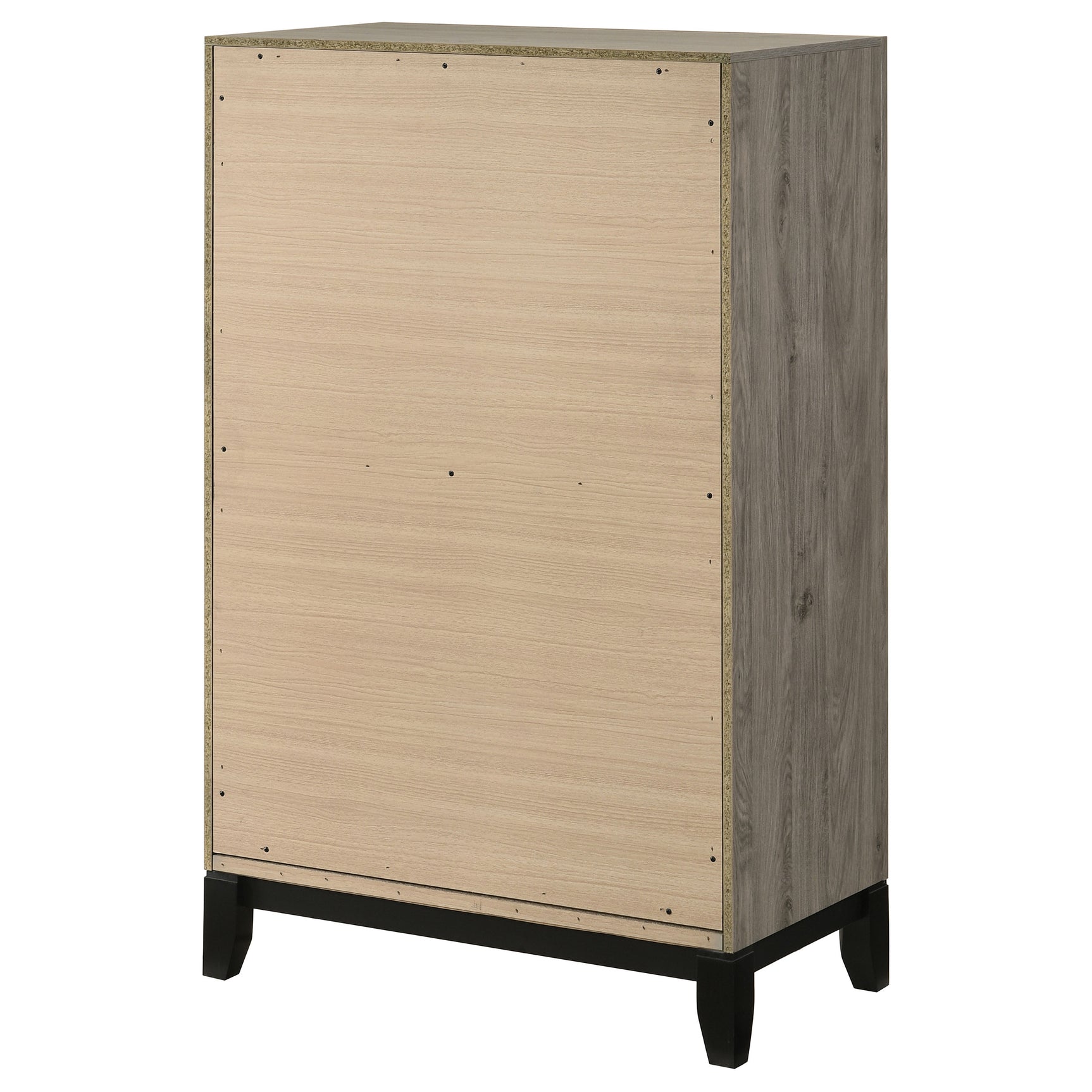 Watson Light Taupe 5-drawer Bedroom Chest of Drawers - Ornate Home