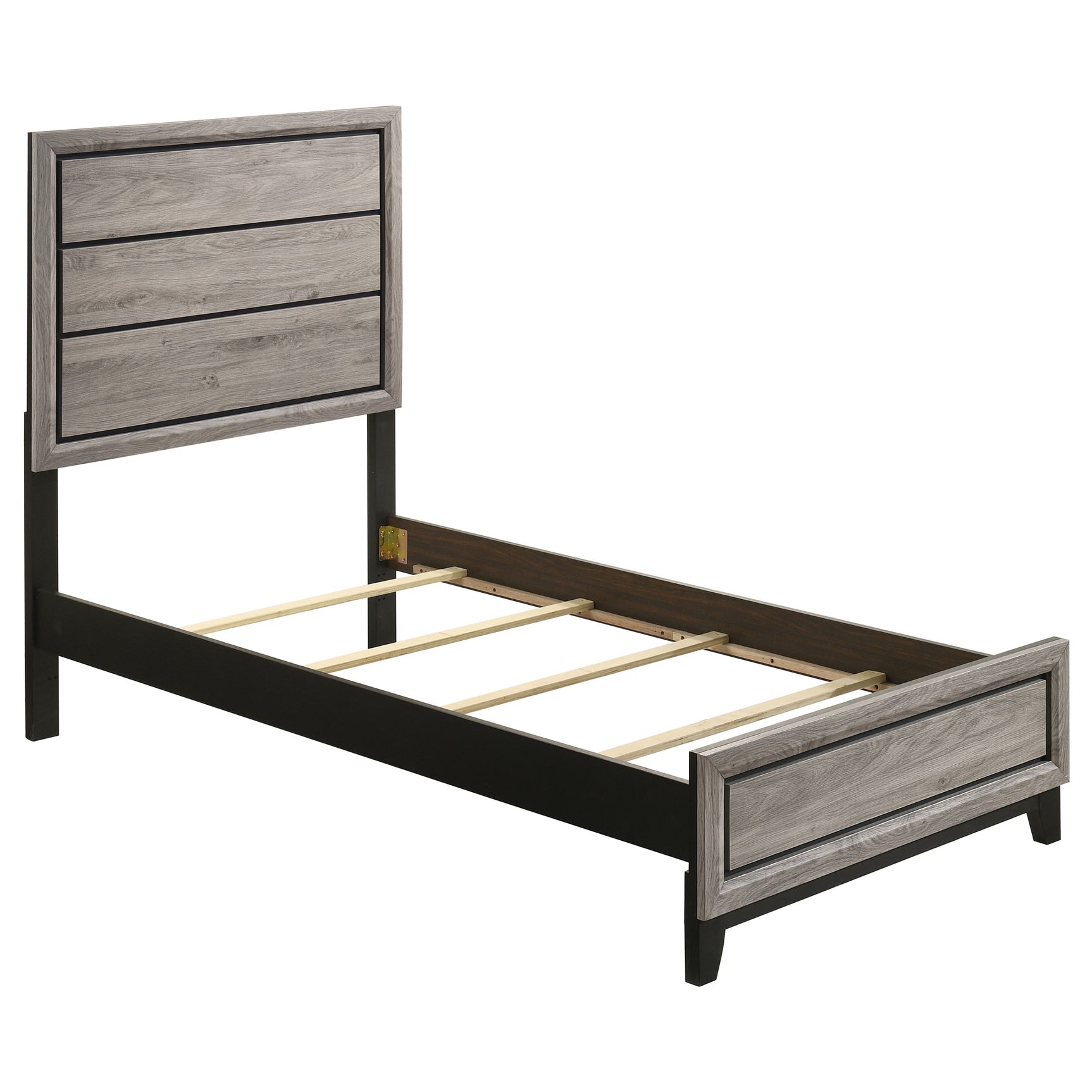Watson Light Taupe Four-piece Twin Bedroom Set - Ornate Home