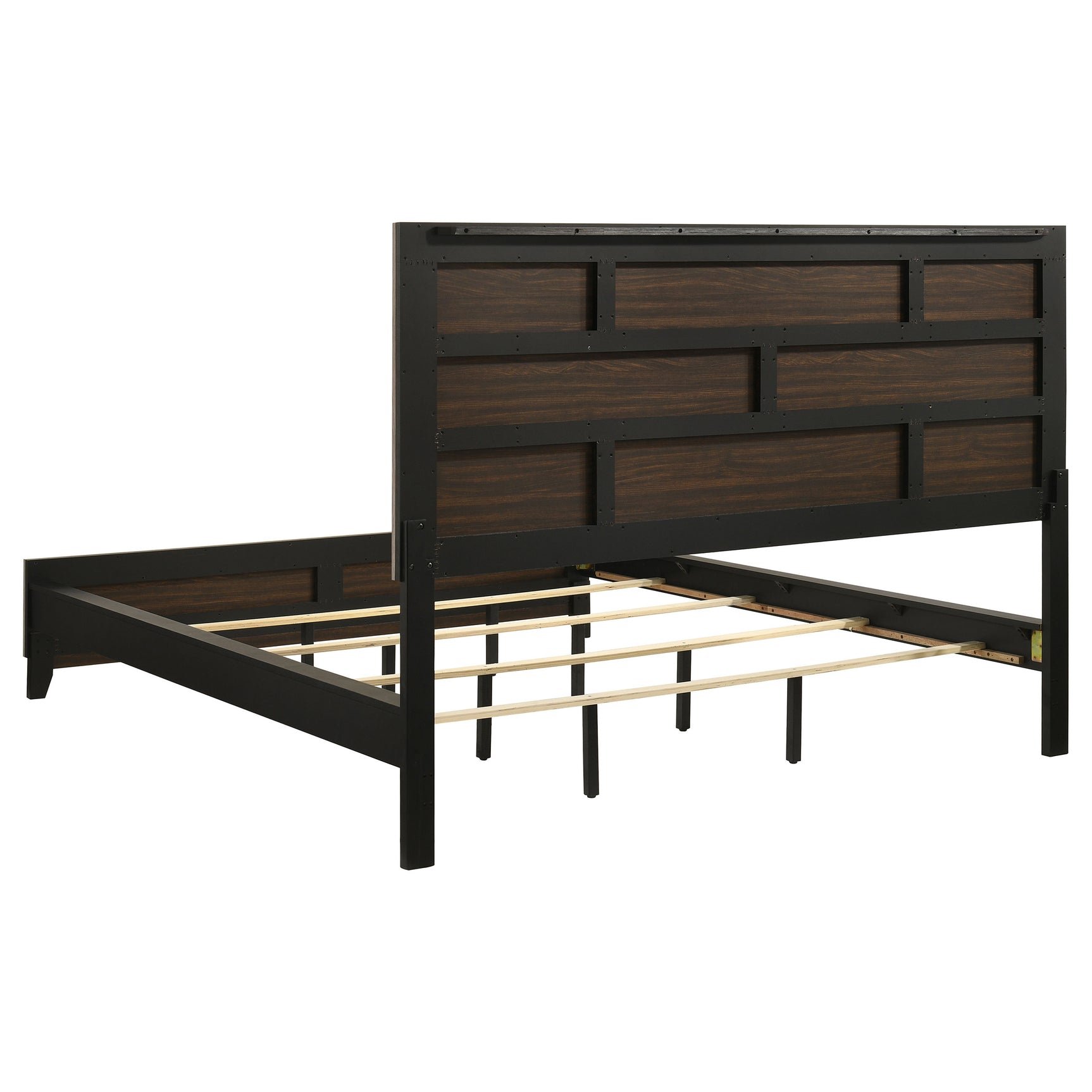 Watson Light Taupe Wood California King Panel Bed - Ornate Home