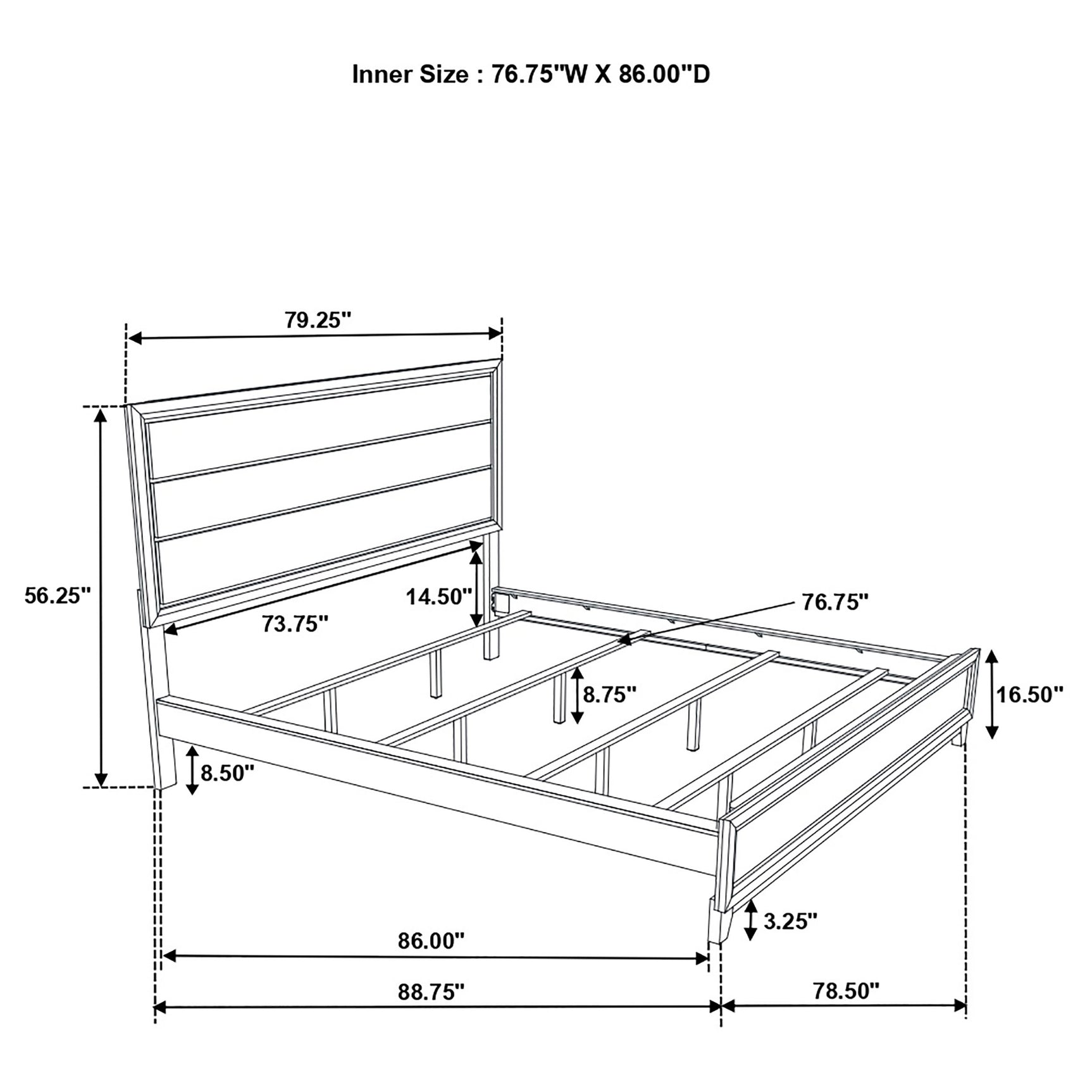 Watson Light Taupe Wood California King Panel Bed - Ornate Home