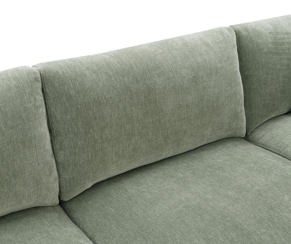 Watton Olive Green Sectional - Ornate Home