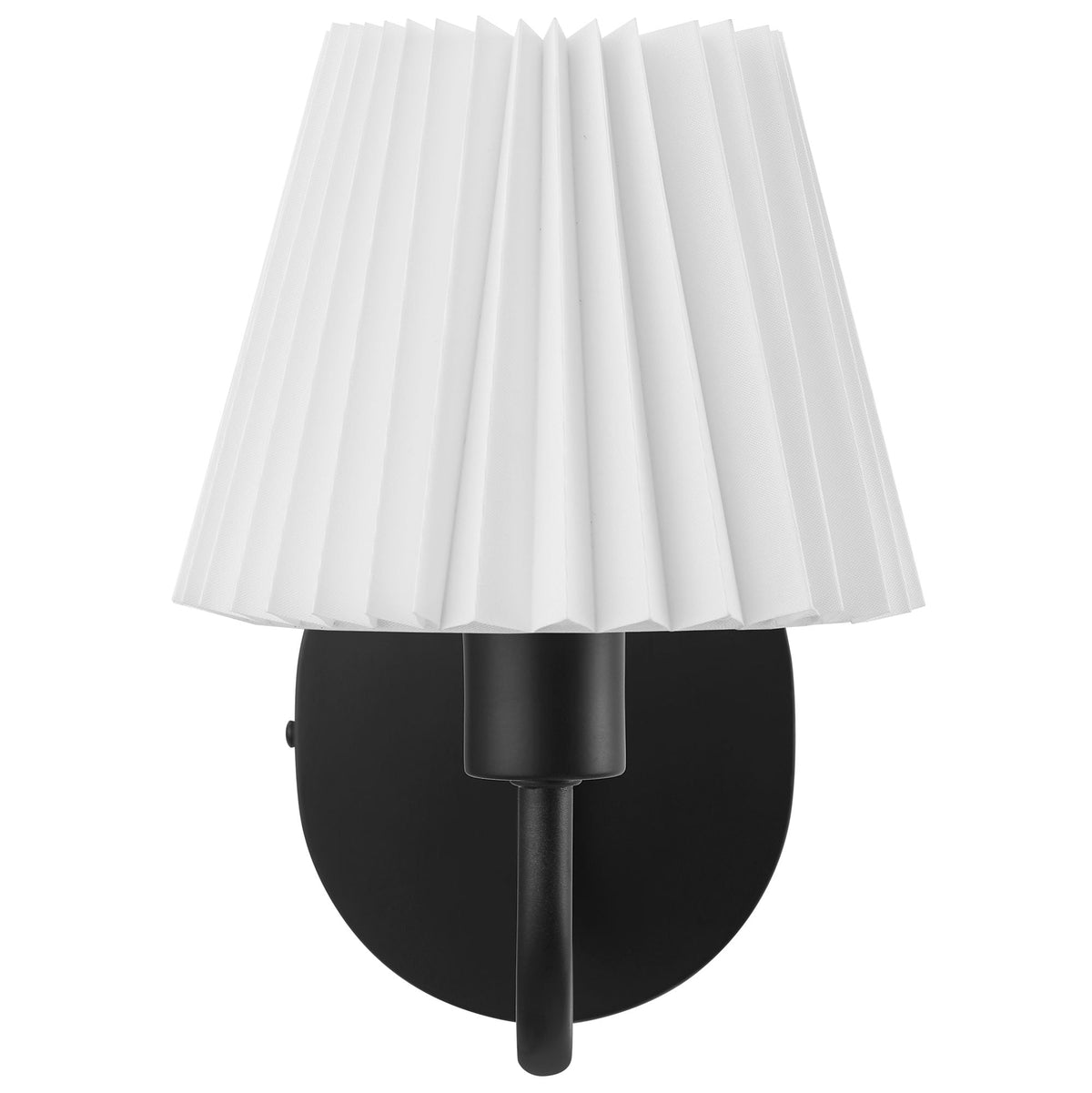 Wave Black Squiggle Arm Wall Sconce - Ornate Home
