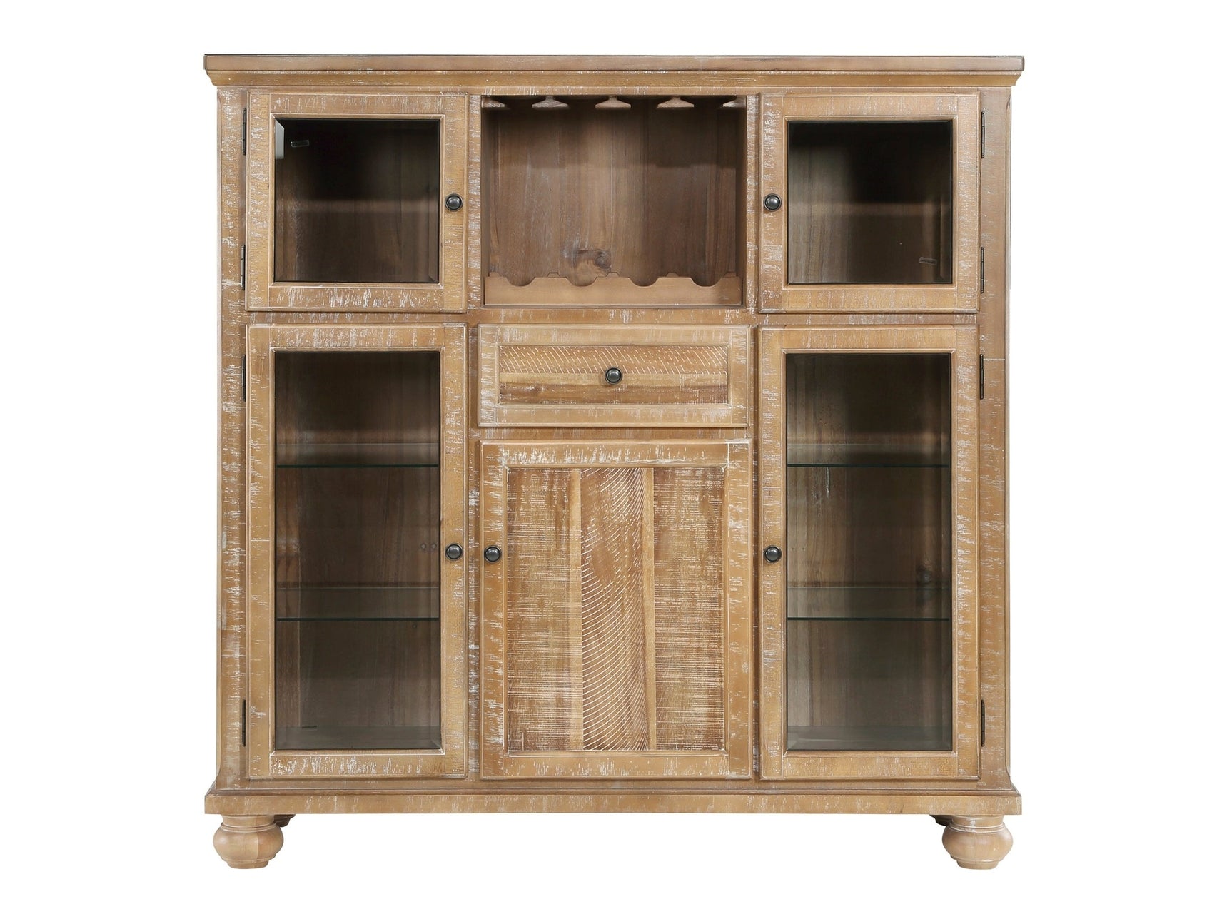 Weatherford Brown Curio - Ornate Home