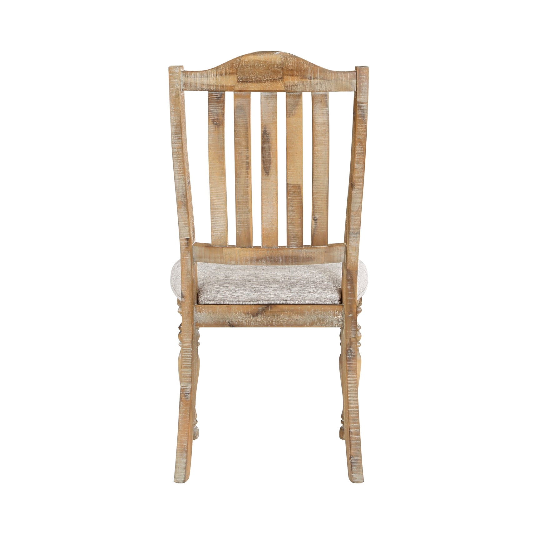 Weatherford Gray/Brown Side Chair (Set of 2) - Ornate Home