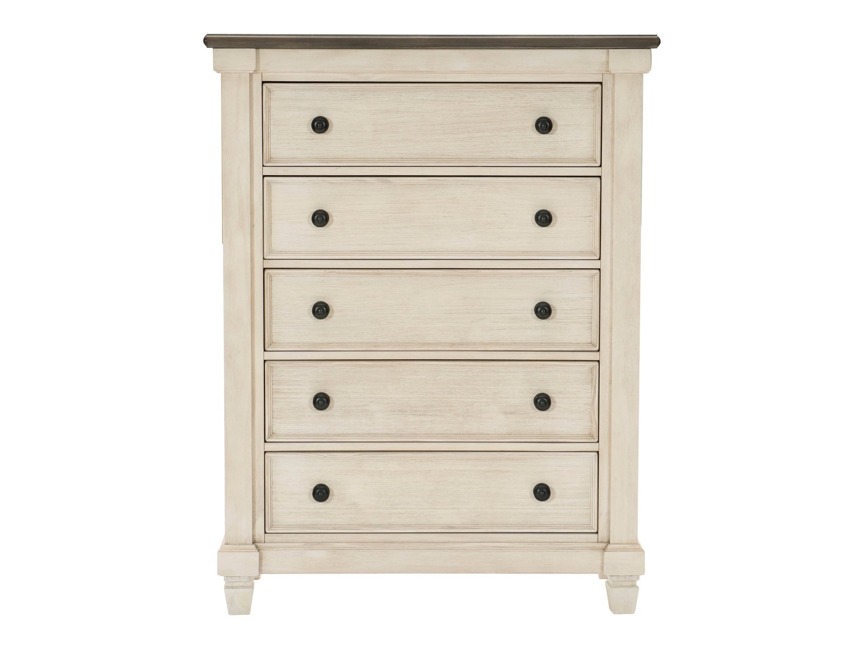 Weaver Antique White Chest - Ornate Home