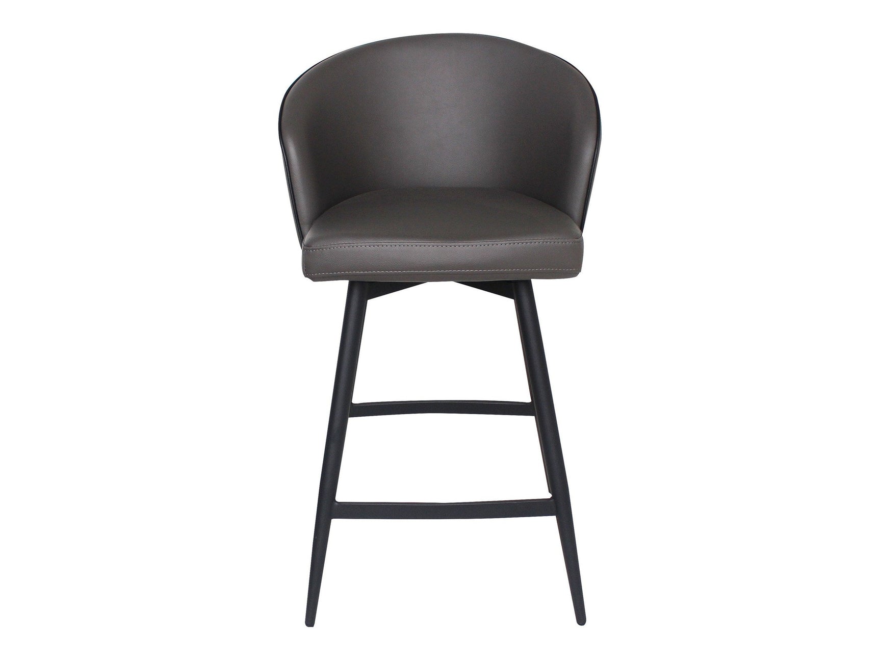 Webber Grey Swivel Counter Stool - Ornate Home