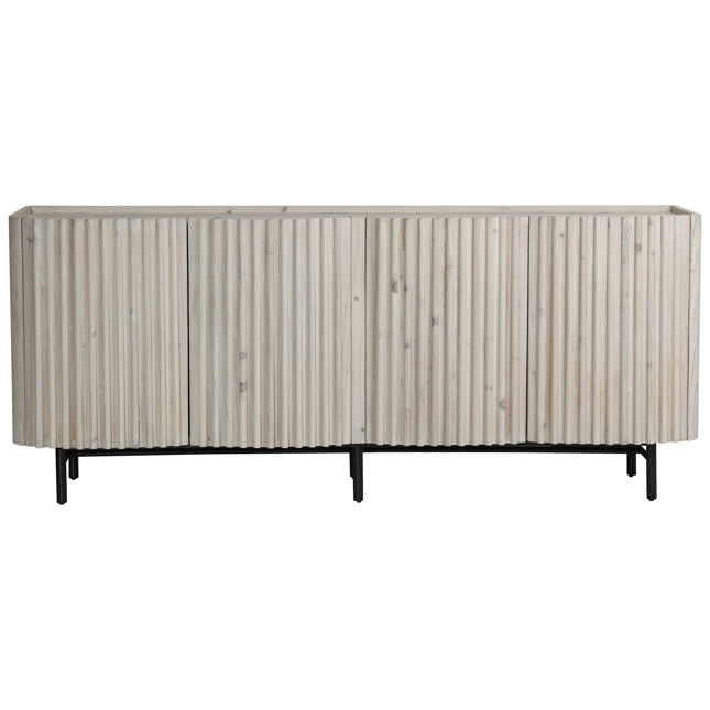 Webster Light Gray Wash Sideboard - Ornate Home