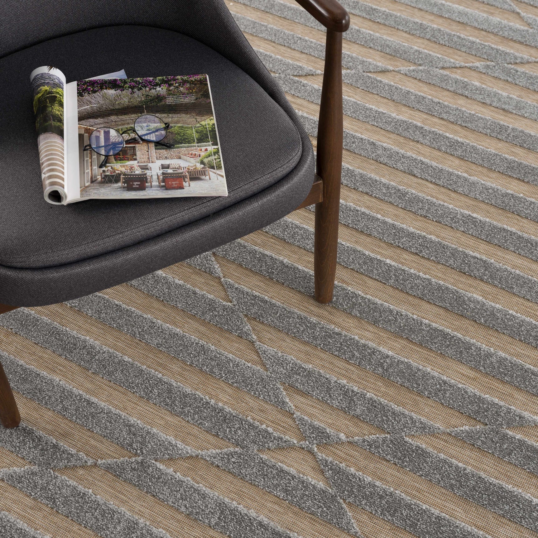 Webuye 3D Outdoor Area Rug - Clearance - Ornate Home