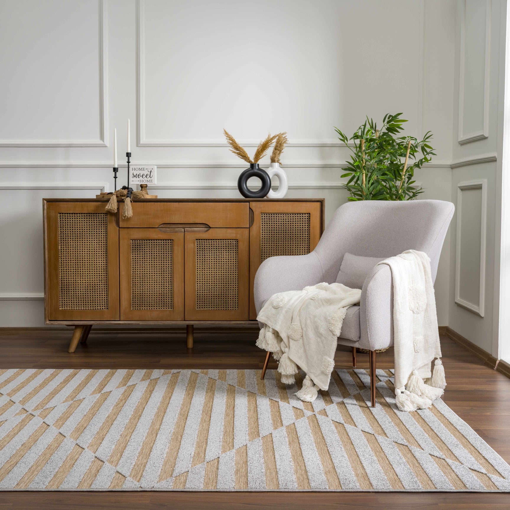 Webuye 3D Outdoor Area Rug - Clearance - Ornate Home