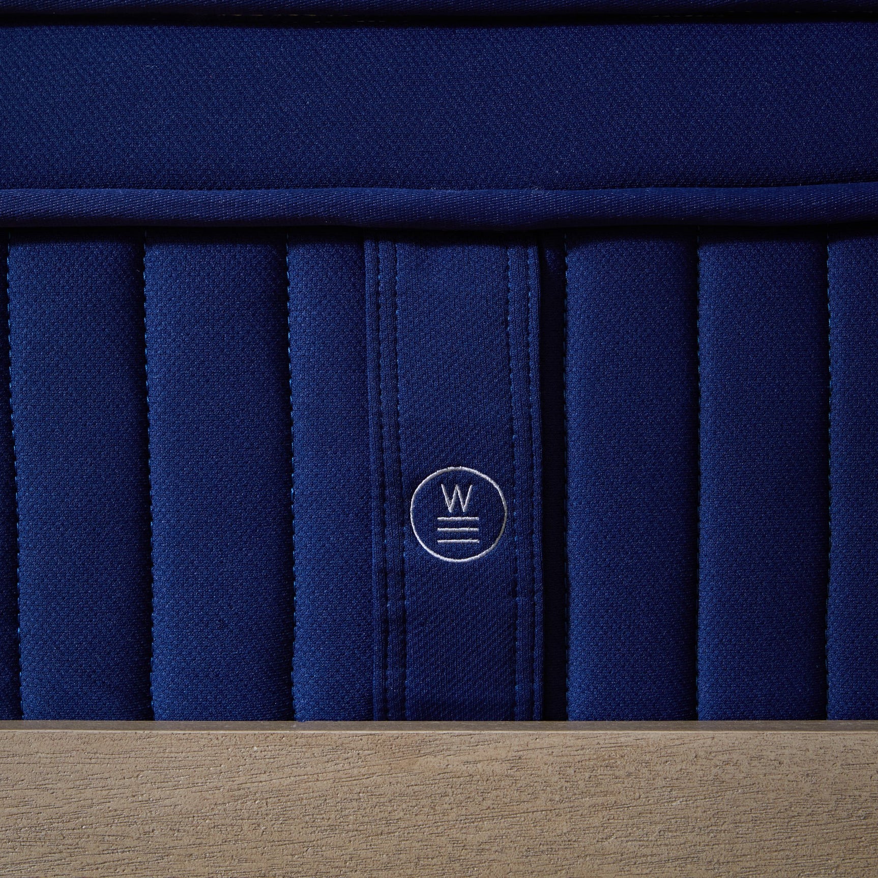 Weekender Blue/White Twin XL 13" Euro Top Hybrid Mattress - Ornate Home