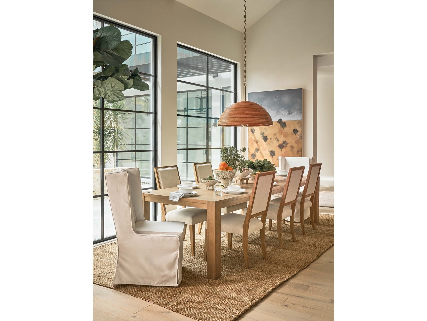 Weekender Sand Dune Upholstered Dining Chair (Set of 2) - Ornate Home