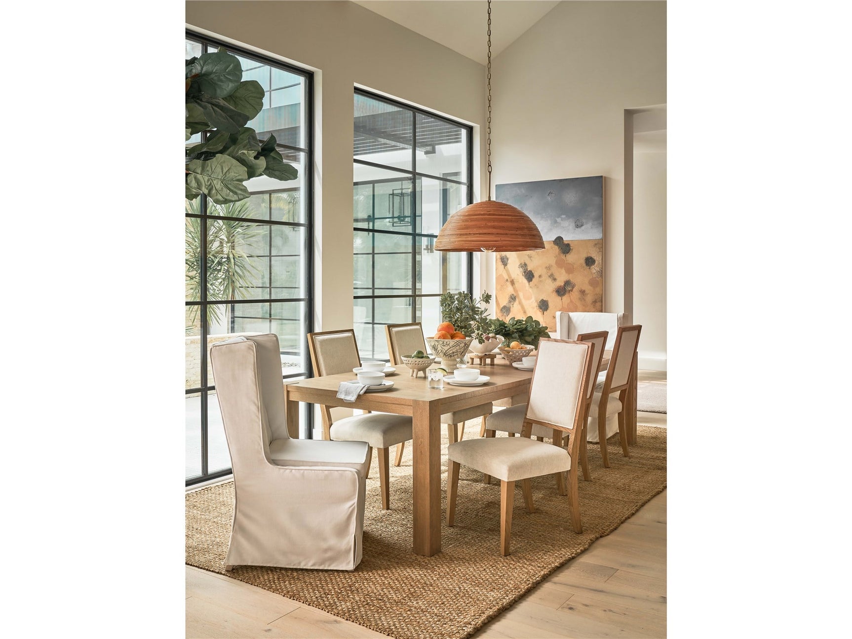 Weekender Sand Dune Upholstered Dining Chair (Set of 2) - Ornate Home