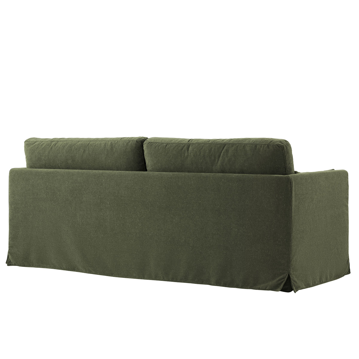 Wellfleet Sage 85" Slipcovered Fabric Sofa - Ornate Home