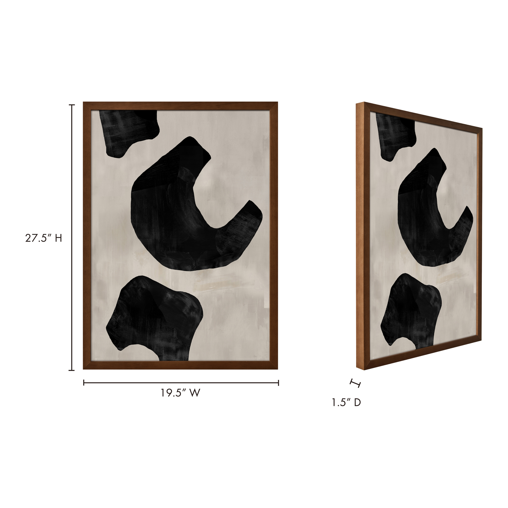 Wells Multicolor 1 Framed Painting - Ornate Home