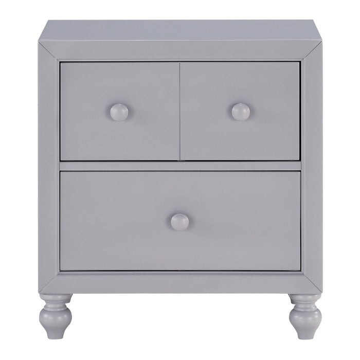 Wellsummer Gray Nightstand - Ornate Home
