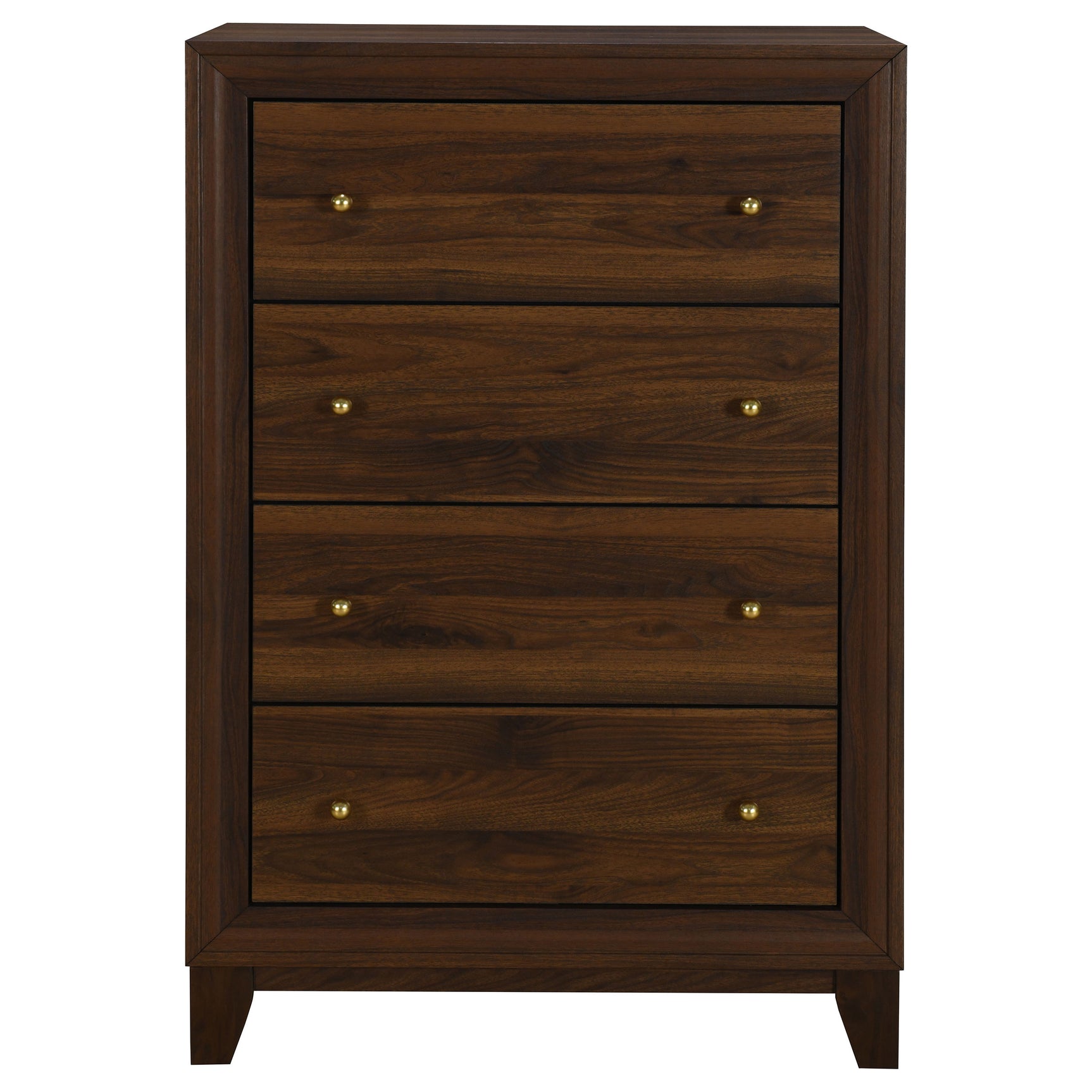 Welsley Walnut Chest - Ornate Home