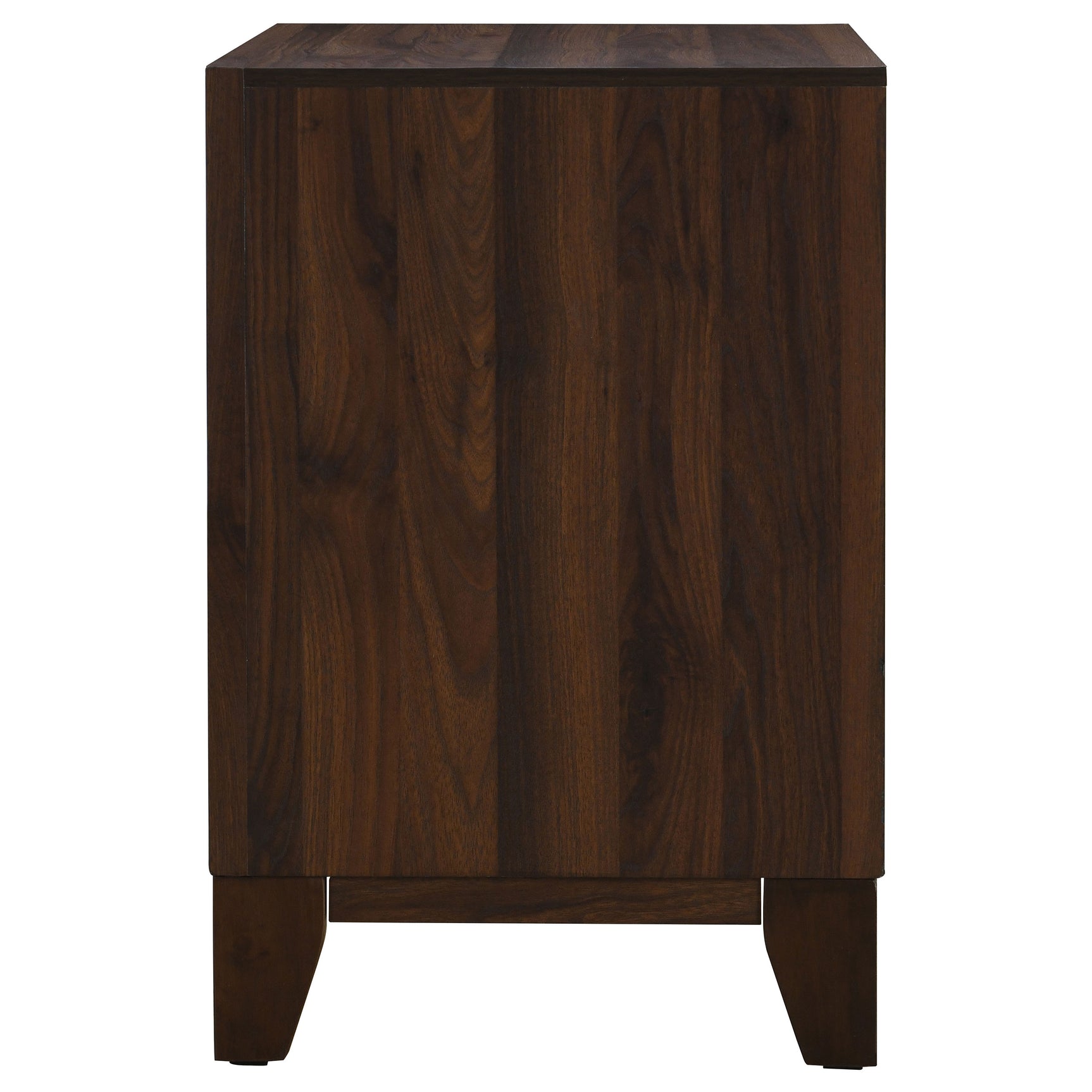 Welsley Walnut Nightstand - Ornate Home