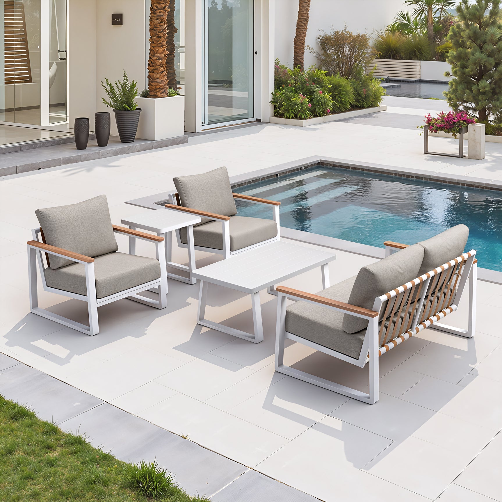 Welt White Coffee Table