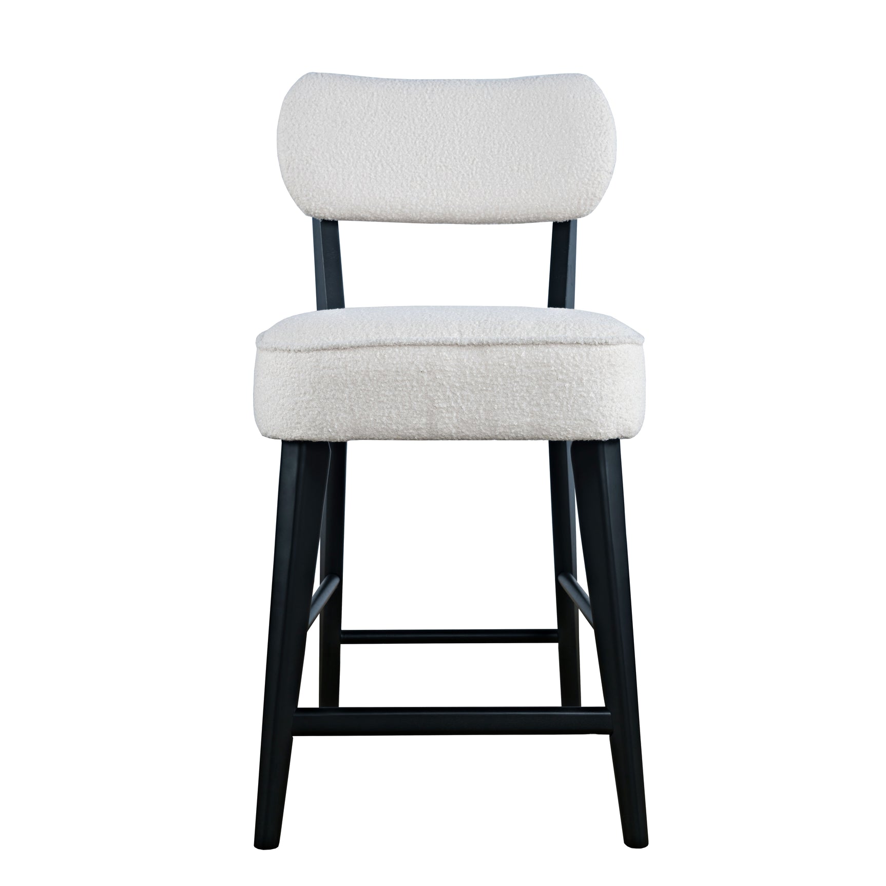 Wes Black Counter Stool (Set of 2) - Ornate Home