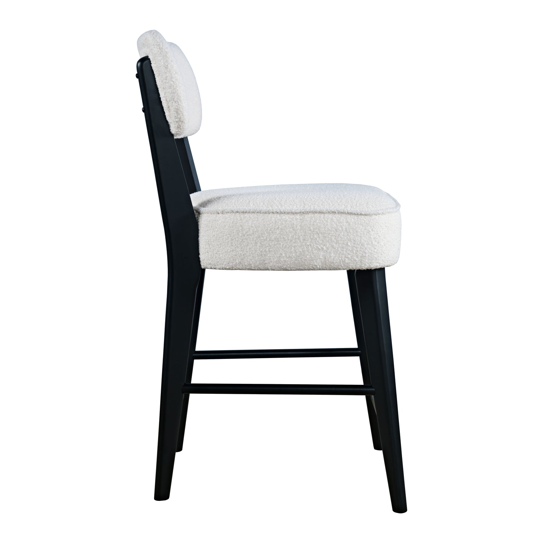 Wes Black Counter Stool (Set of 2) - Ornate Home