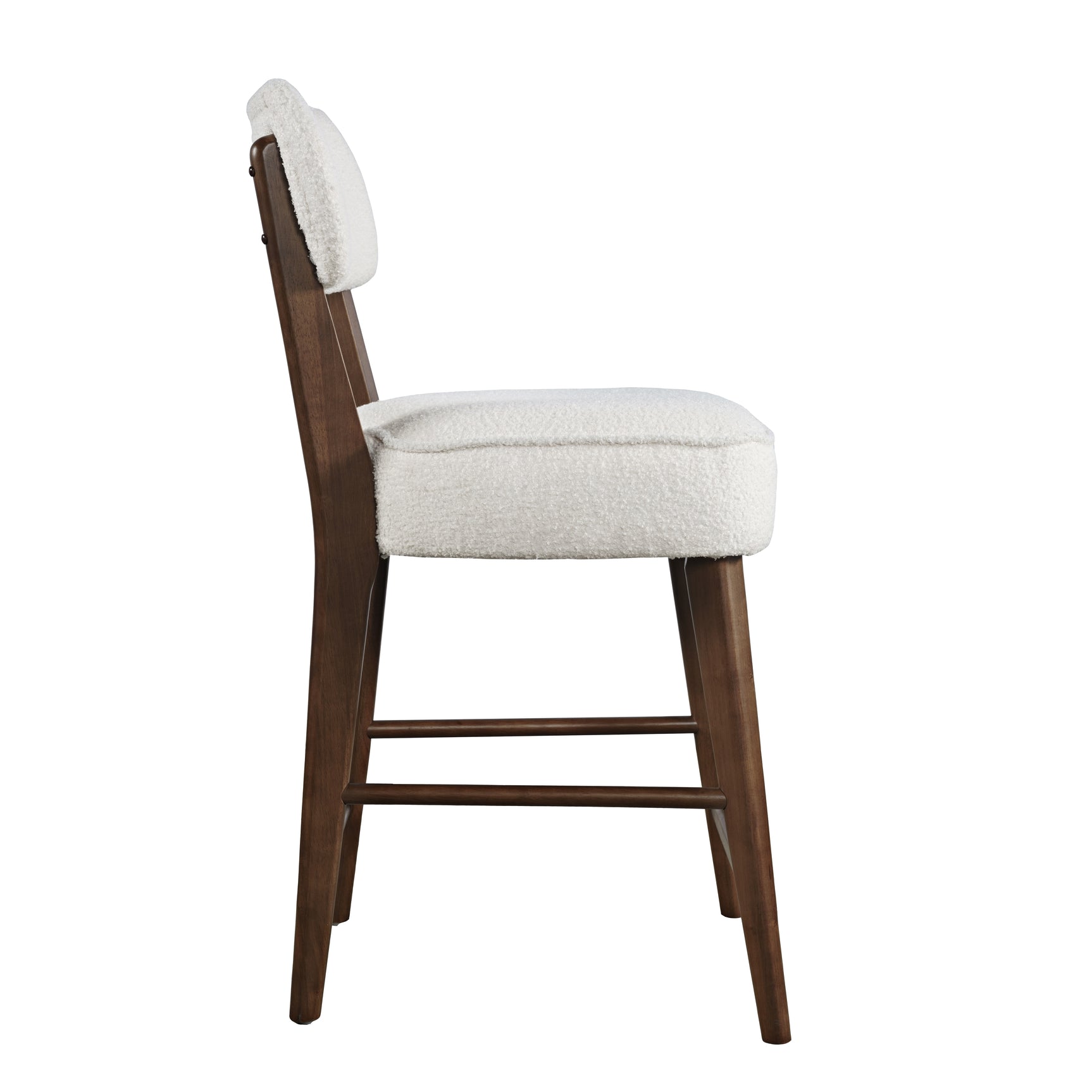 Wes Walnut Counter Stool (Set of 2) - Ornate Home