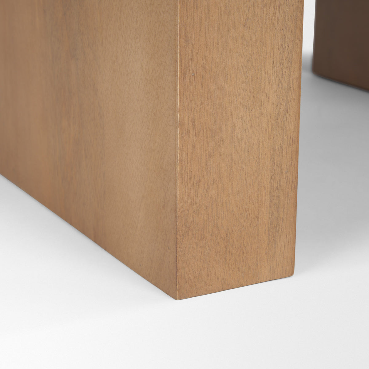 Wesson Light Brown Wood Accent Table - Ornate Home