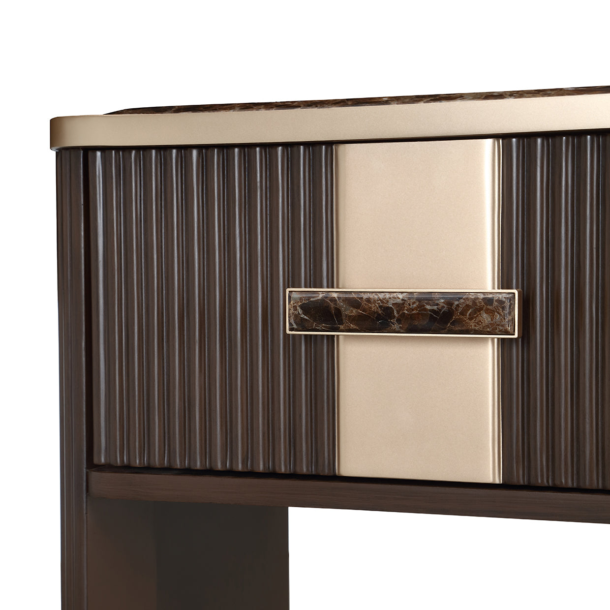 West Kensington Medium Espresso 1-Drawer Nightstand - Ornate Home