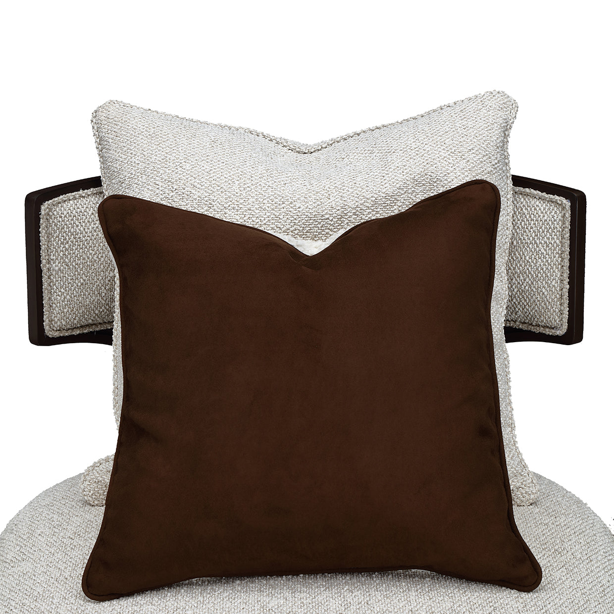 West Kensington Medium Espresso/Buff Chaise - Ornate Home