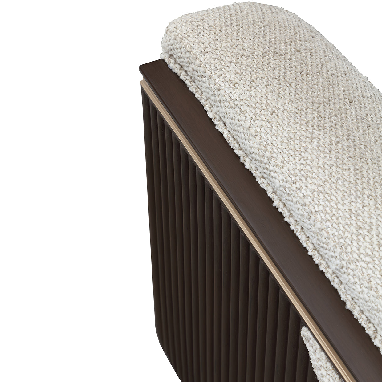 West Kensington Medium Espresso/Buff Matching Chair - Ornate Home