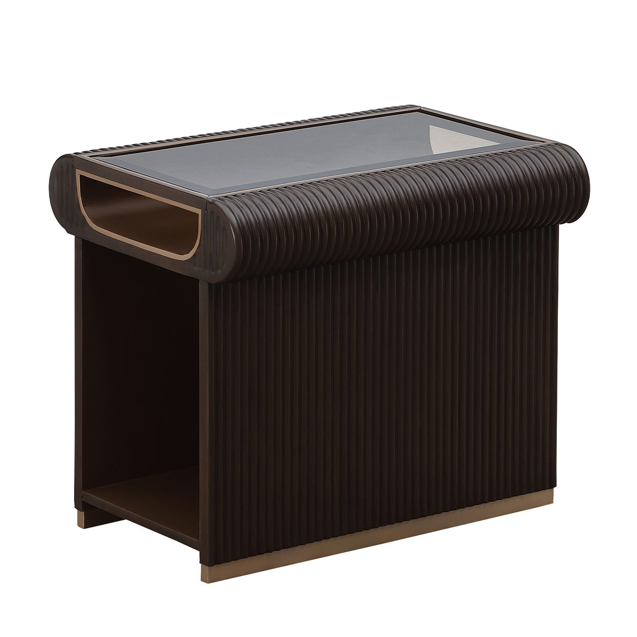 West Kensington Medium Espresso End Table - Ornate Home