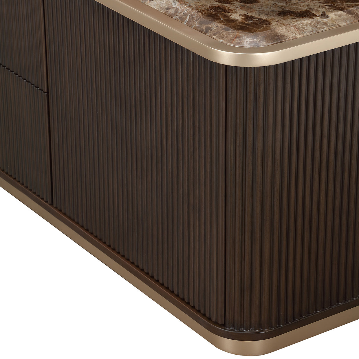 West Kensington Medium Espresso Media Cabinet - Ornate Home