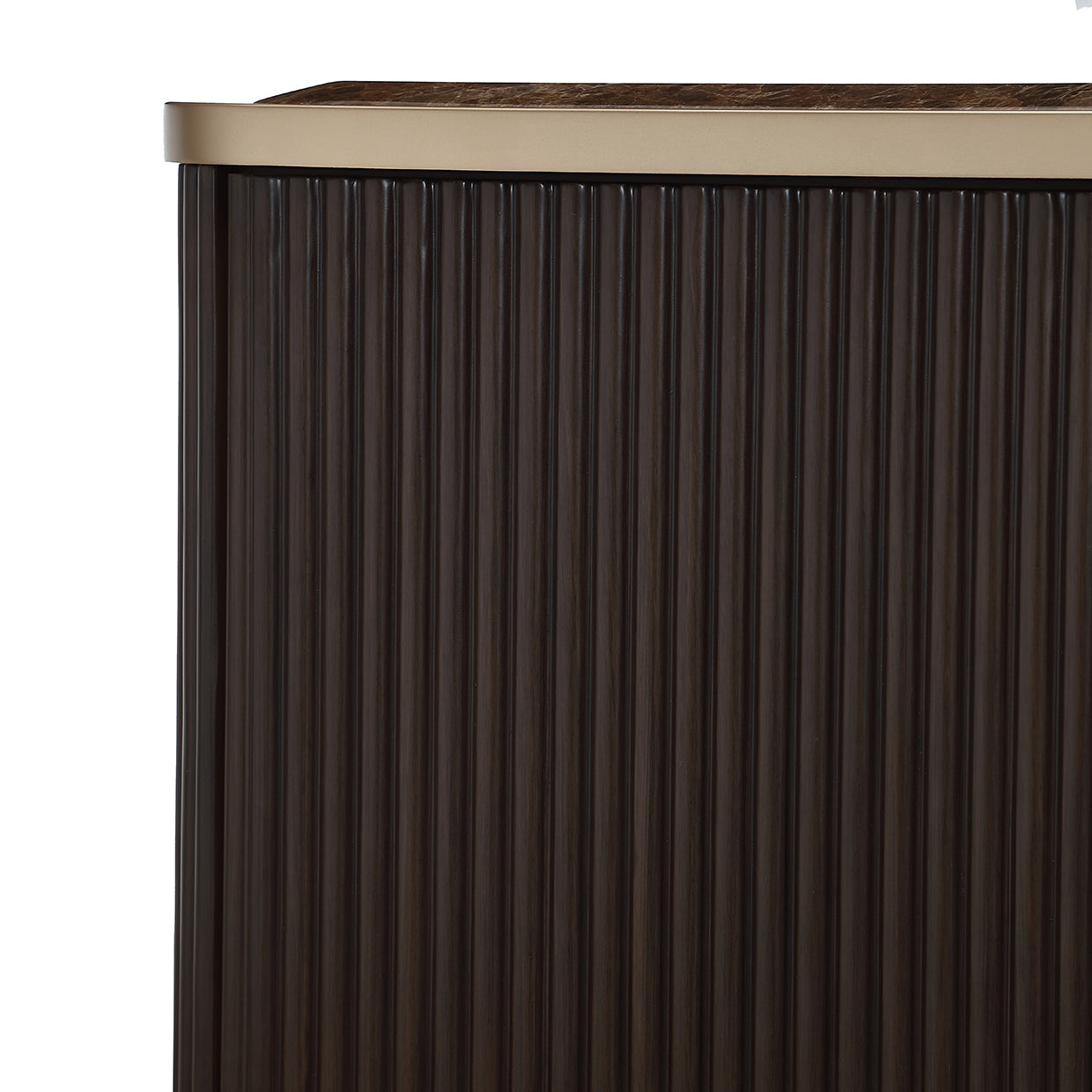 West Kensington Medium Espresso Media Cabinet - Ornate Home