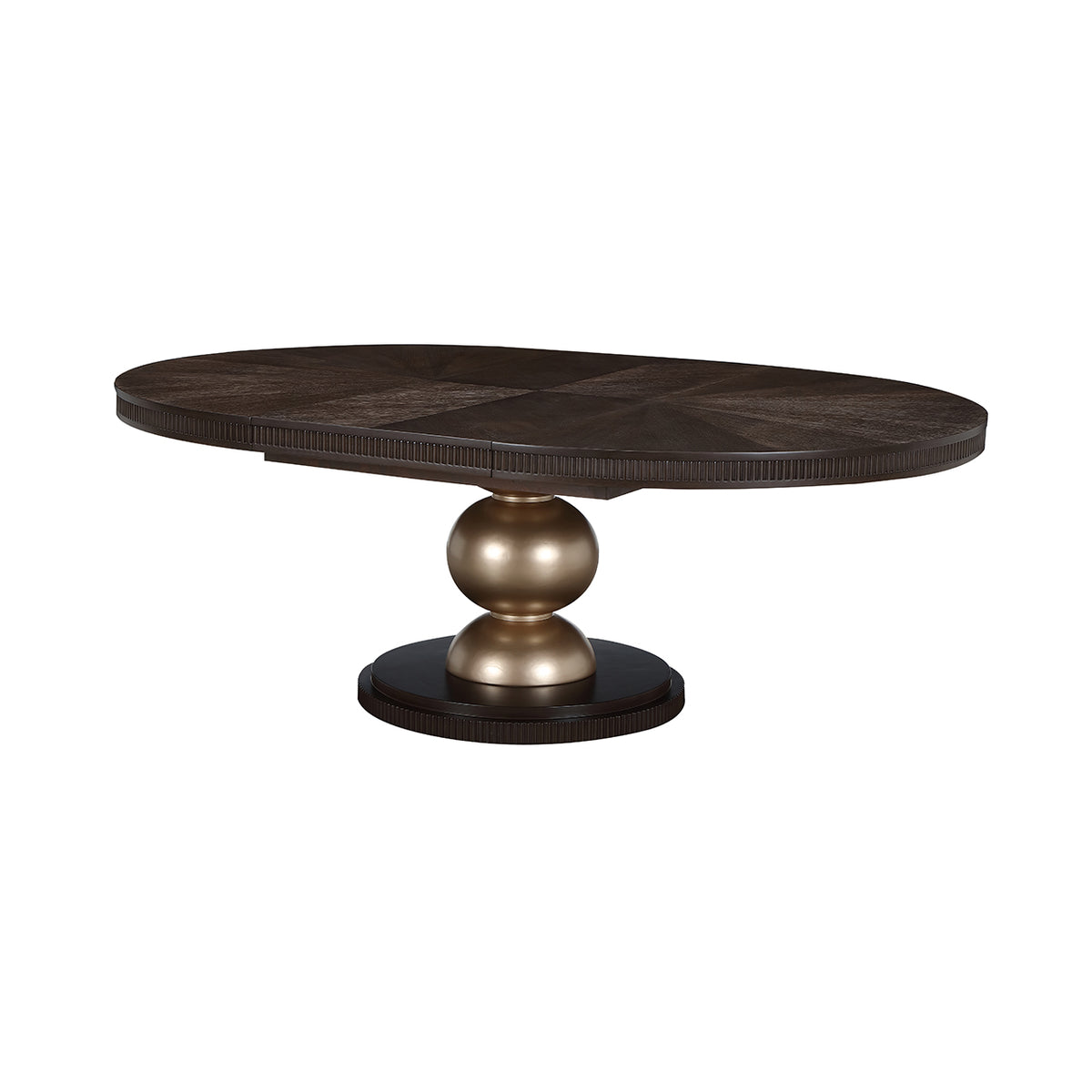 West Kensington Medium Espresso Oval Dining Table