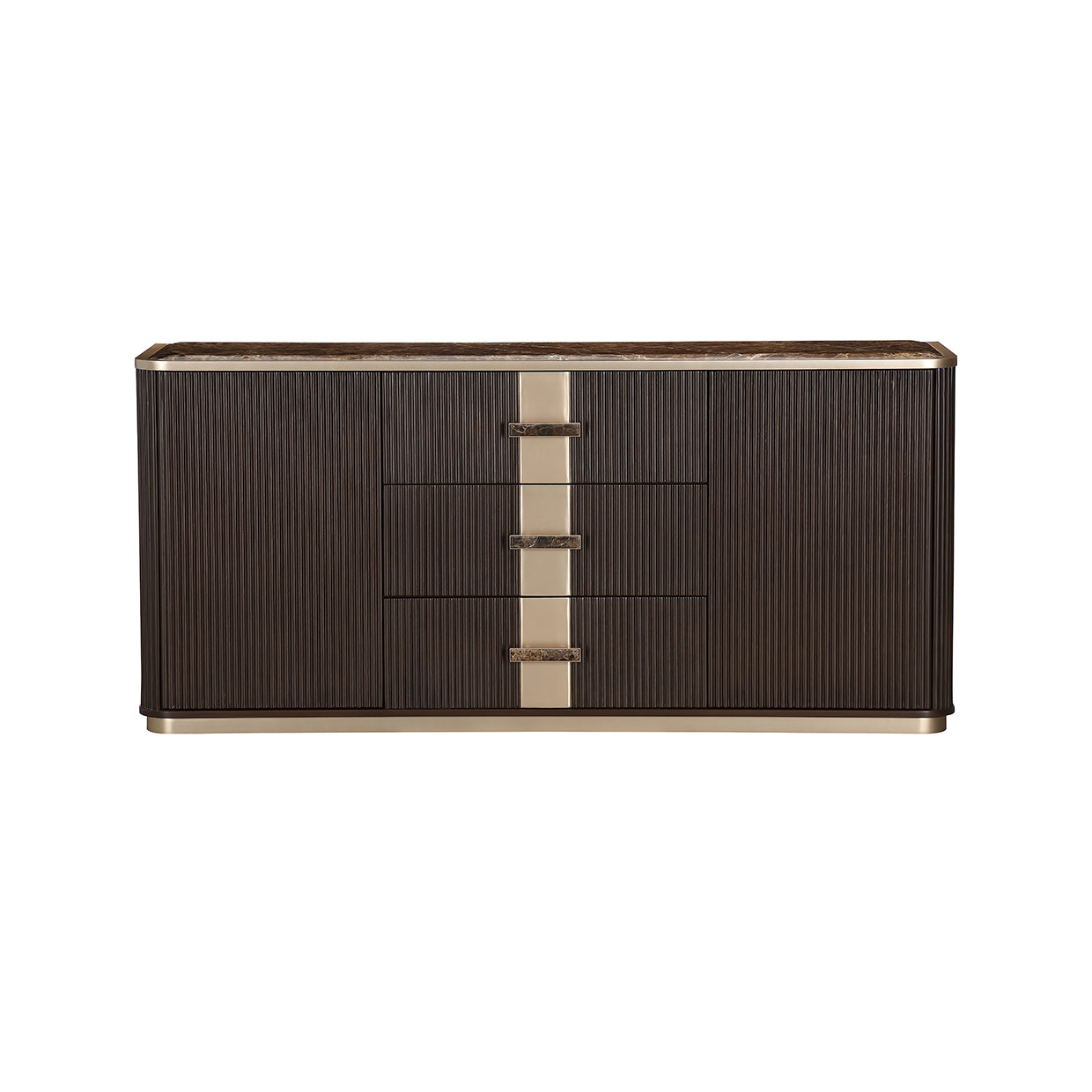 West Kensington Medium Espresso Sideboard - Ornate Home