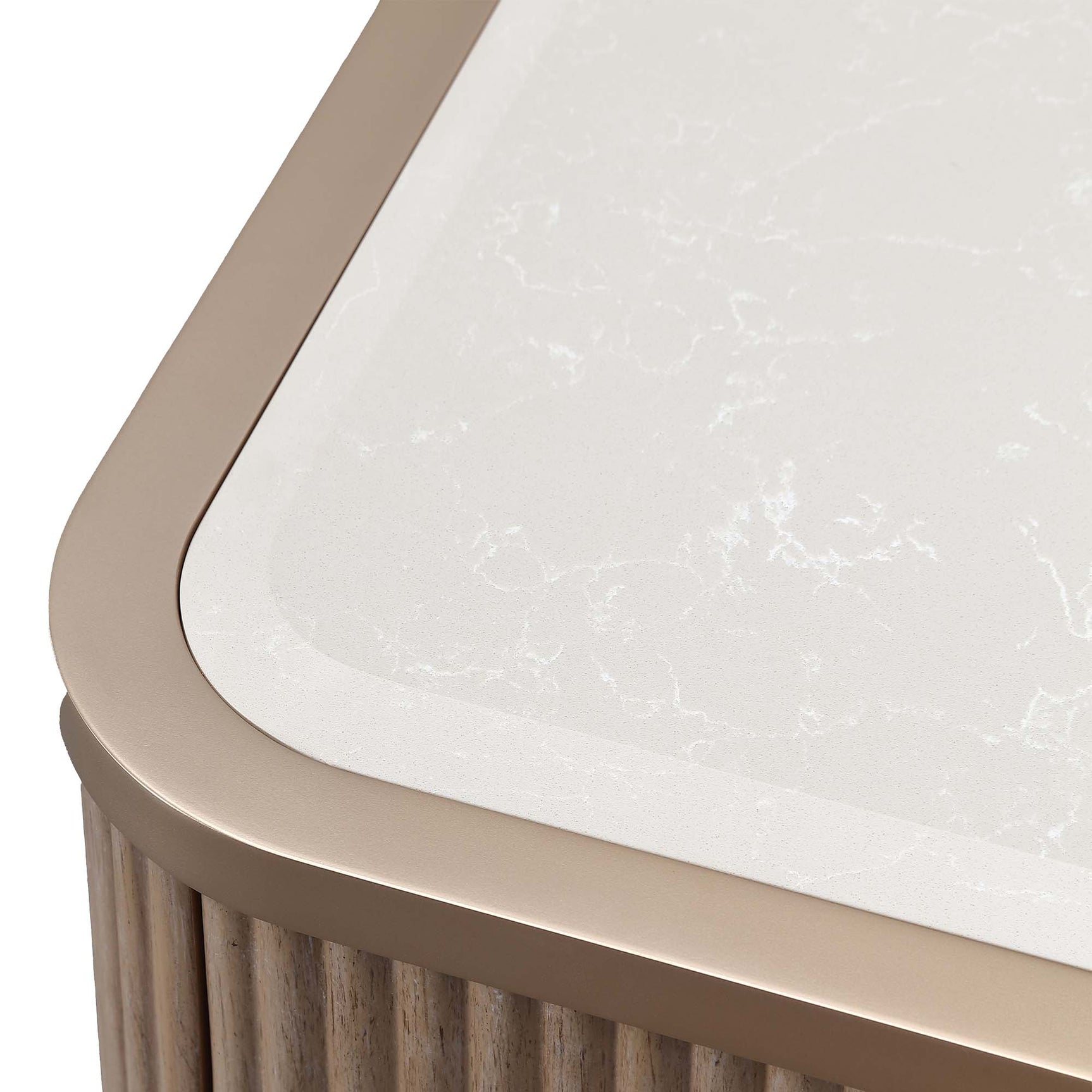West Kensington Sea Salt Caramel 2-Drawer Nightstand - Ornate Home