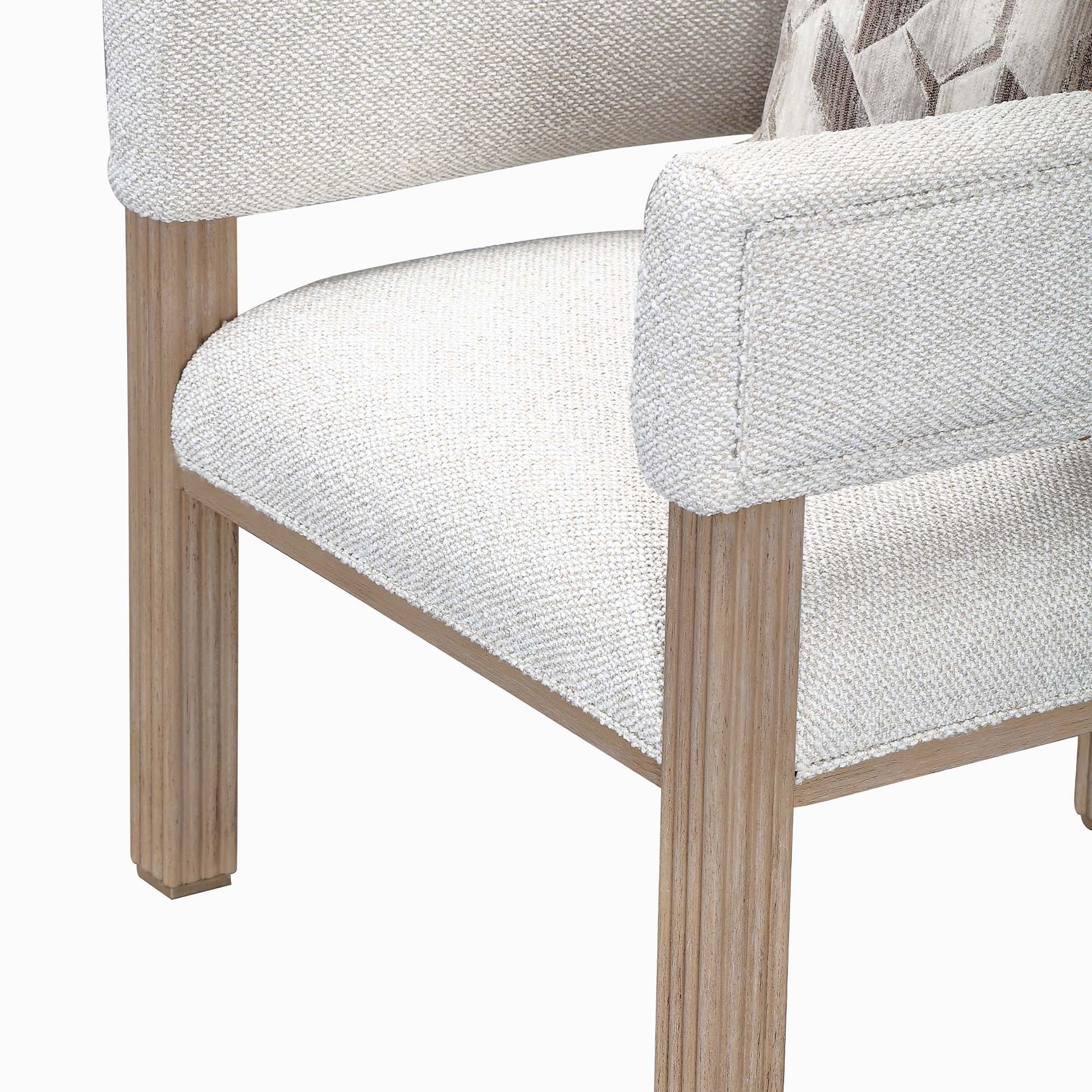 West Kensington Sea Salt Caramel/Buff Accent Chair - Ornate Home