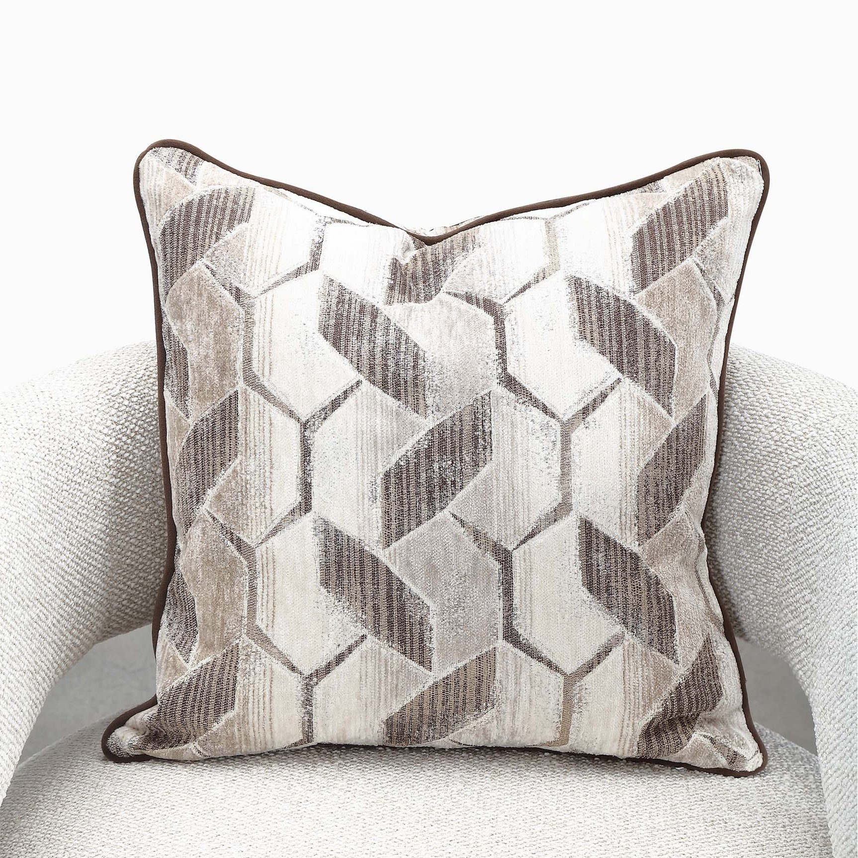West Kensington Sea Salt Caramel/Buff Accent Chair - Ornate Home
