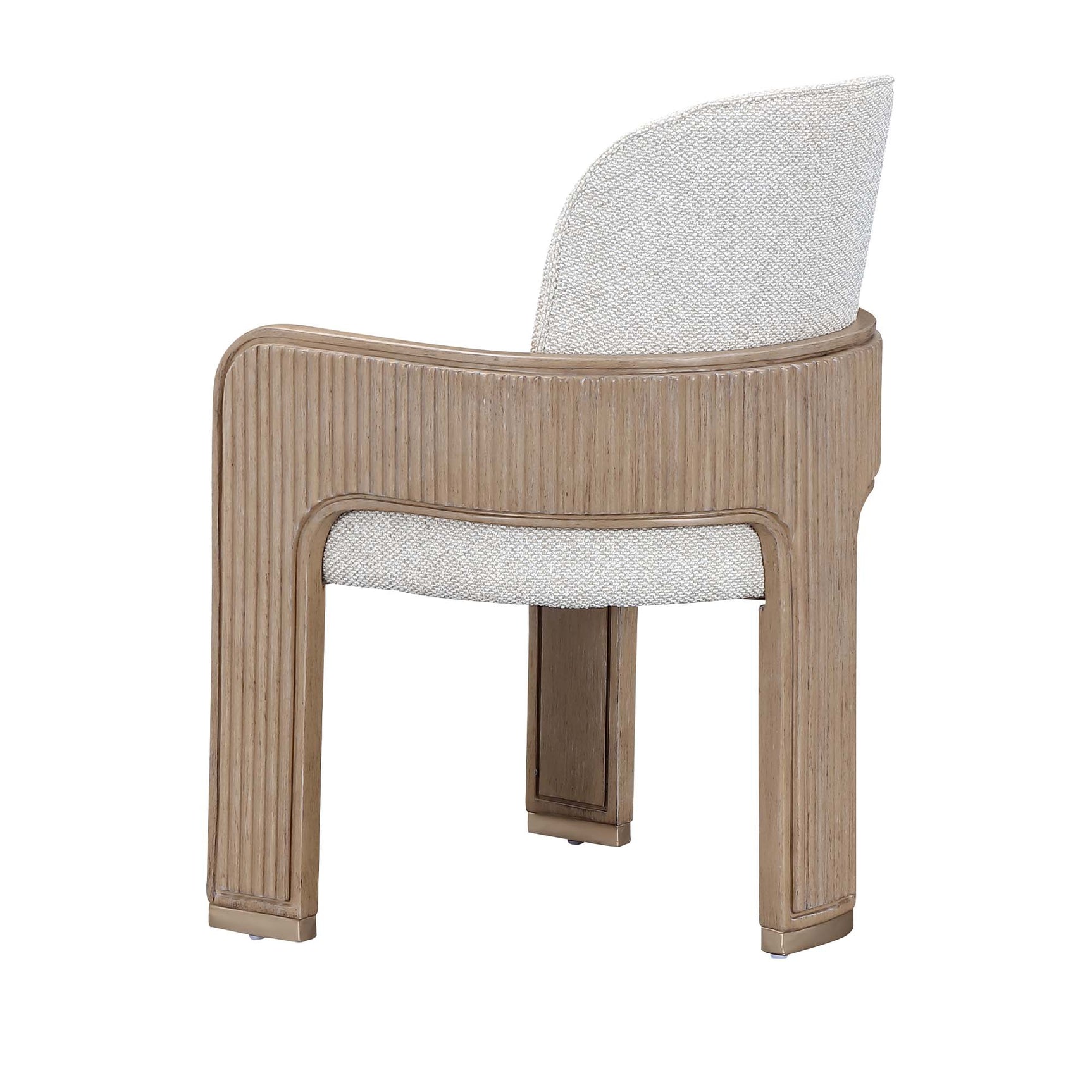 West Kensington Sea Salt Caramel/Buff Dining Arm Chair - Ornate Home